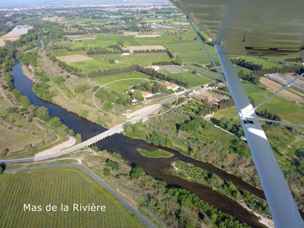 Villa Mas De La Riviere Villelongue-de-la-Salanque Exterior foto